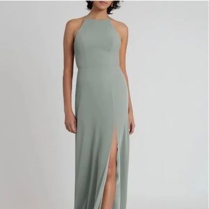 Jenny yoo bridesmaid dress, Kaia size 8 color moss